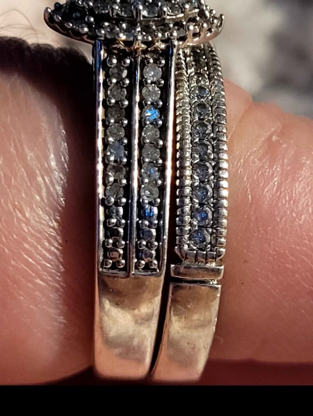 Diamond Wedding Set - Picture 7 of 13